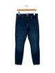 Mother Mid-Rise Skinny Leg Jeans