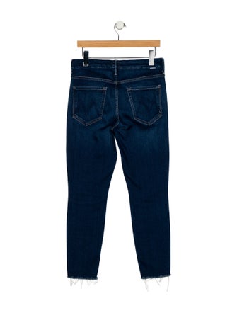 Mother Mid-Rise Skinny Leg Jeans