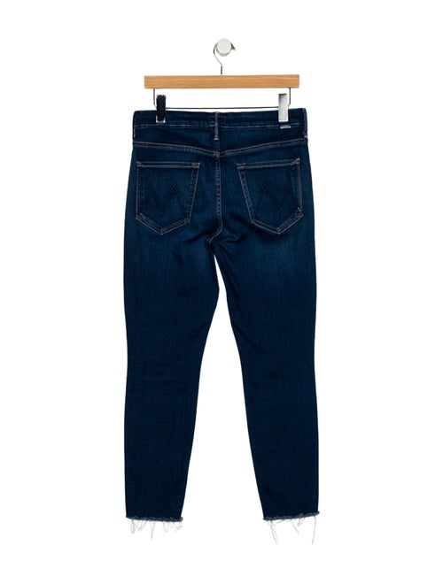 Mother Mid-Rise Skinny Leg Jeans