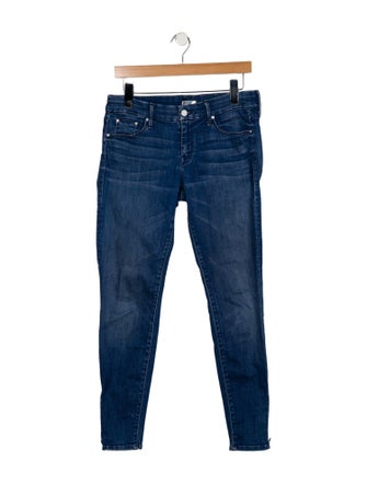 Mother Mid-Rise Skinny Leg Jeans