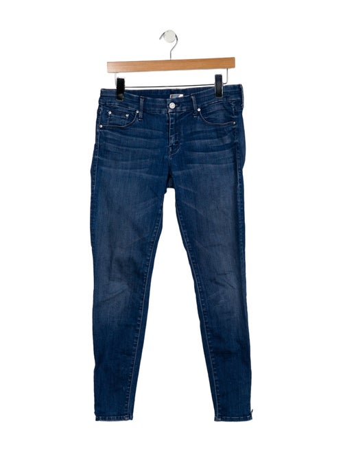 Mother Mid-Rise Skinny Leg Jeans