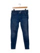 Mother Mid-Rise Skinny Leg Jeans
