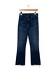 Mother High-Rise Straight Leg Jeans