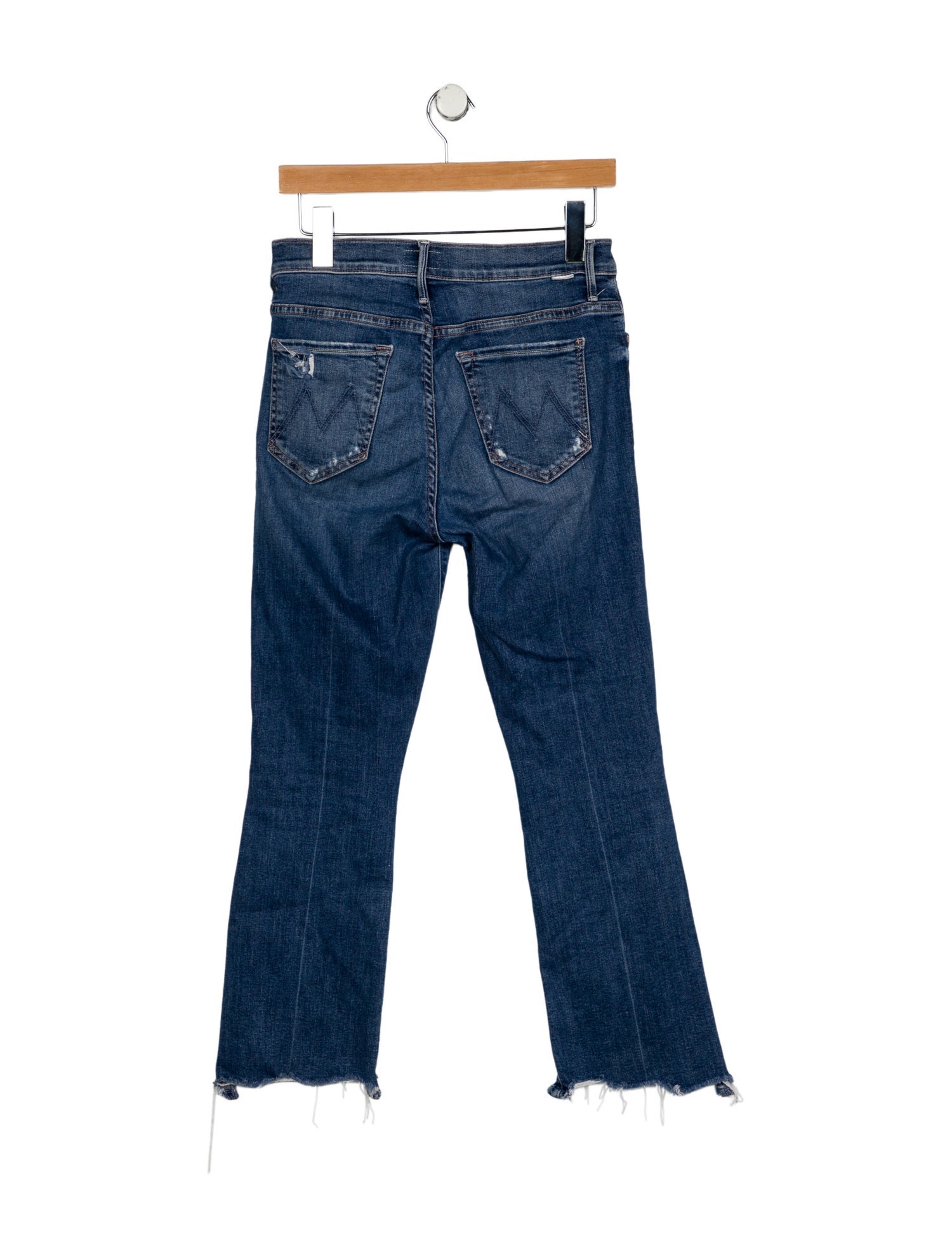 Mother Mid-Rise Straight Leg Jeans