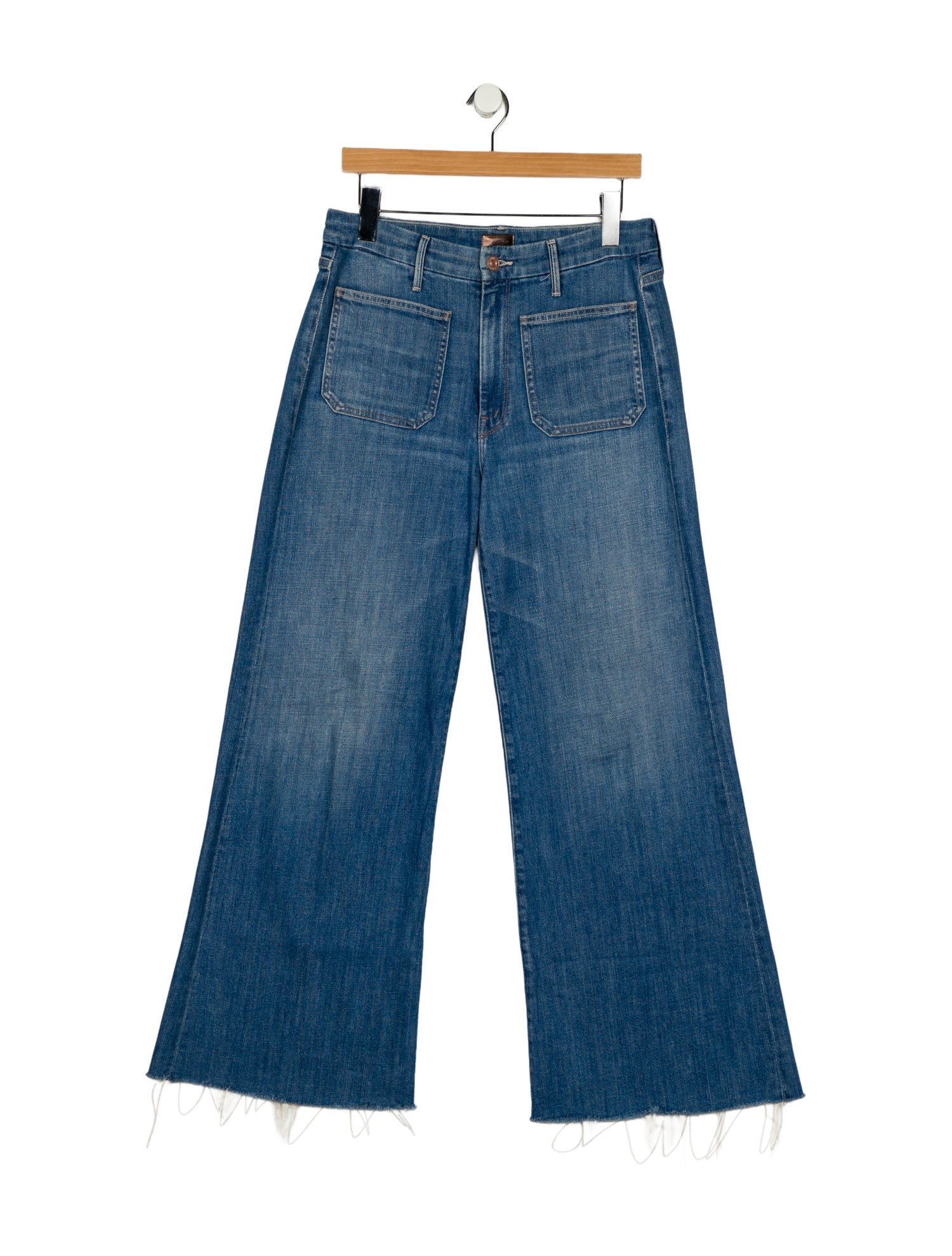 Mother High-Rise Wide Leg Jeans