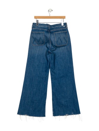 Mother High-Rise Wide Leg Jeans