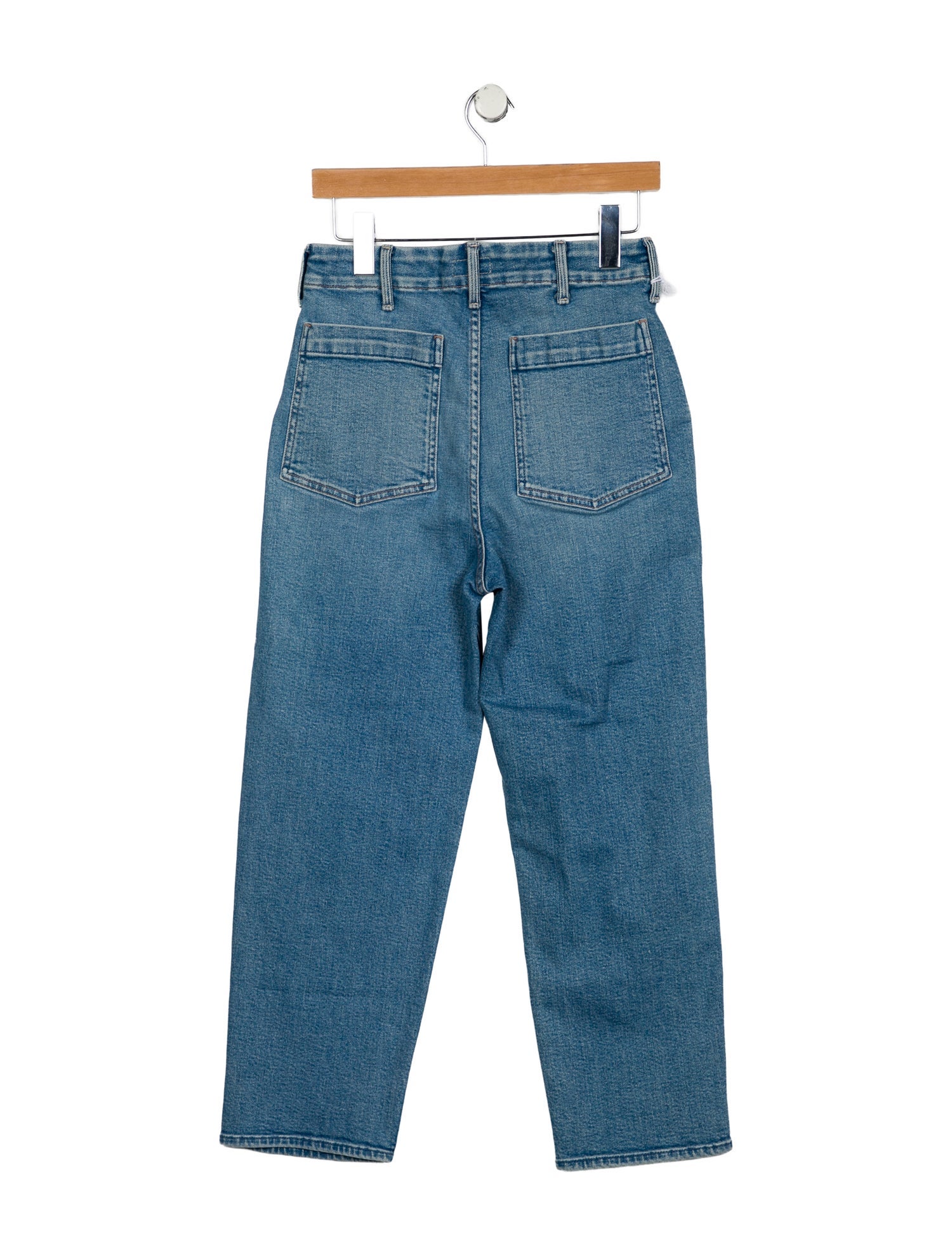Mother High-Rise Straight Leg Jeans w/ Tags