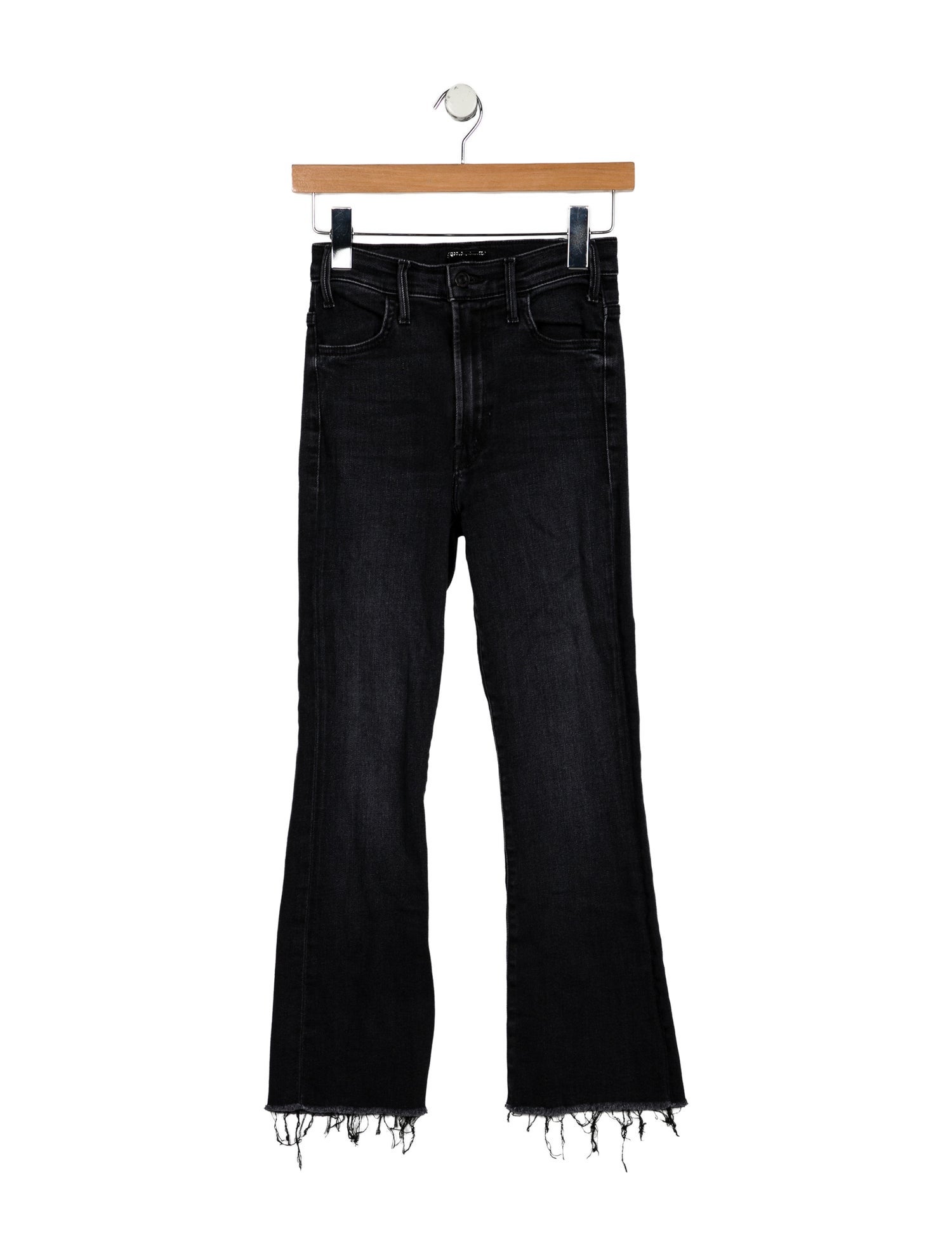 Mother Mid-Rise Straight Leg Jeans