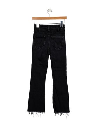 Mother Mid-Rise Straight Leg Jeans