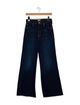 Mother Mid-Rise Wide Leg Jeans