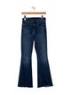 Mother Mid-Rise Wide Leg Jeans