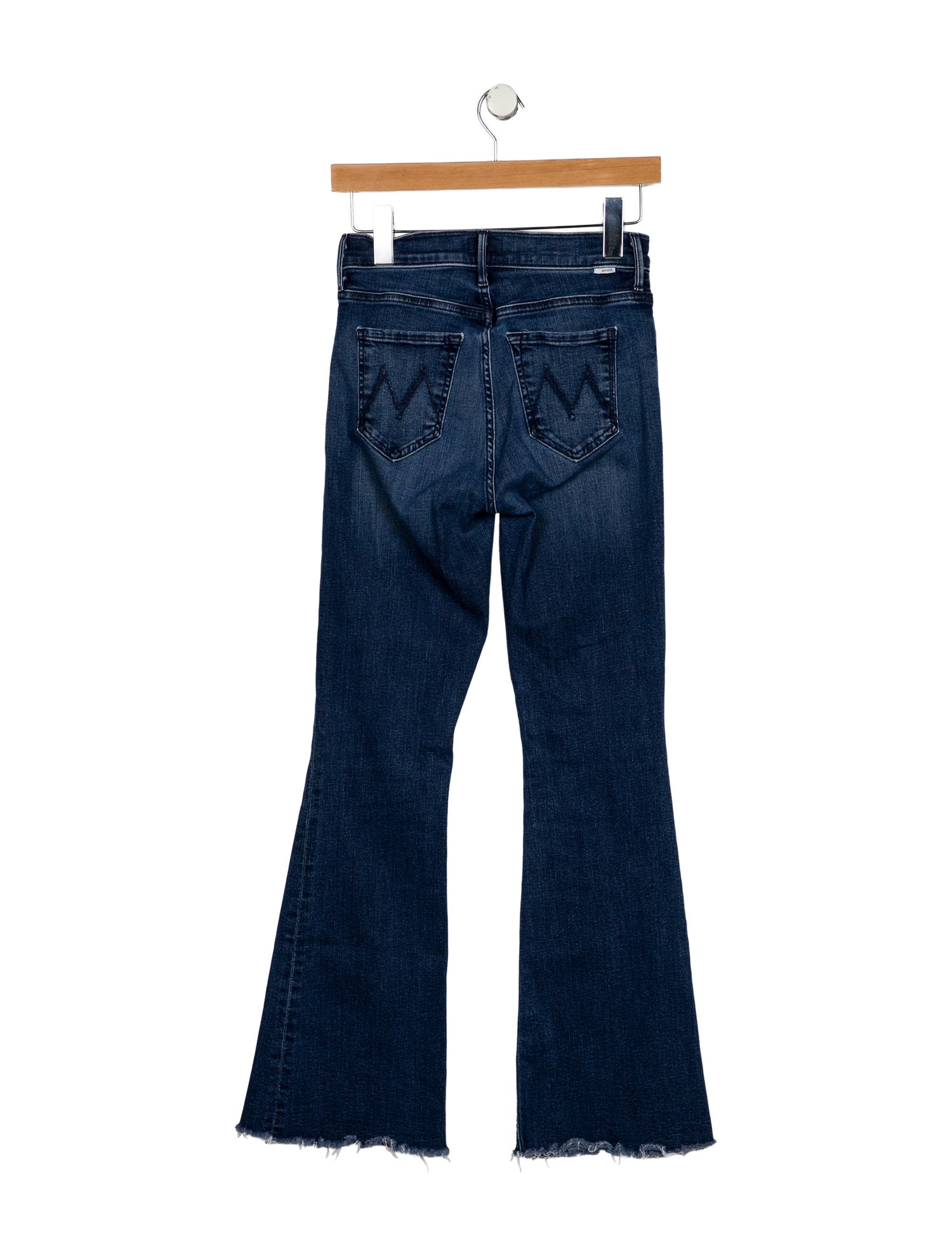 Mother Mid-Rise Wide Leg Jeans