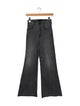 Mother Mid-Rise Wide Leg Jeans