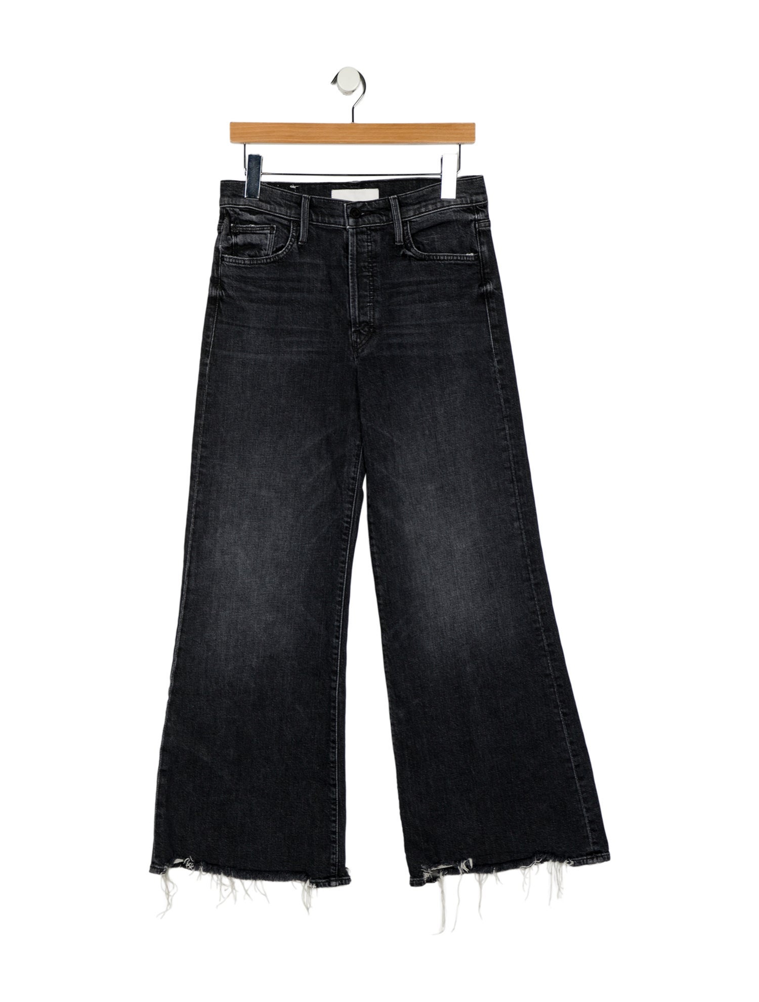 Mother High-Rise Wide Leg Jeans