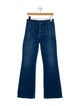 Mother Mid-Rise Wide Leg Jeans