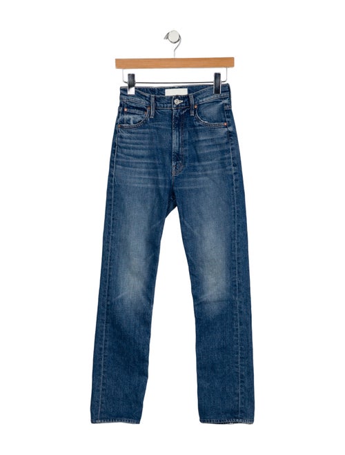 Mother High-Rise Straight Leg Jeans