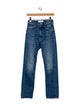 Mother High-Rise Straight Leg Jeans