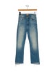 Mother Mid-Rise Straight Leg Jeans