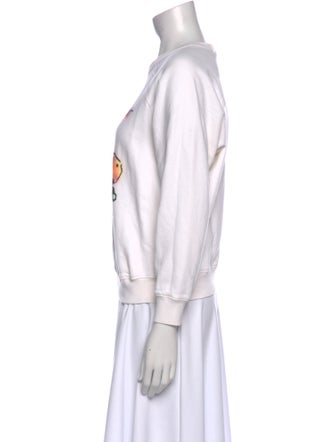 Mother Graphic Print Crew Neck Sweatshirt