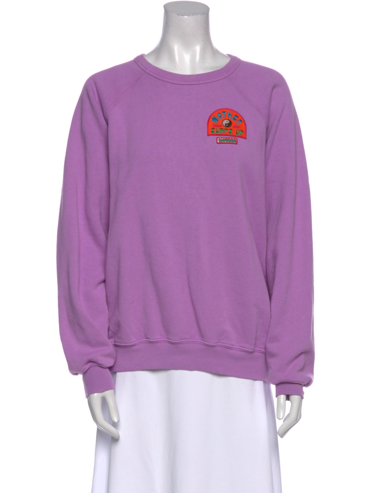Mother Crew Neck Long Sleeve Sweatshirt