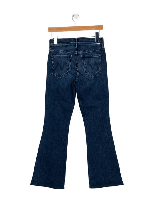 Mother Mid-Rise Wide Leg Jeans