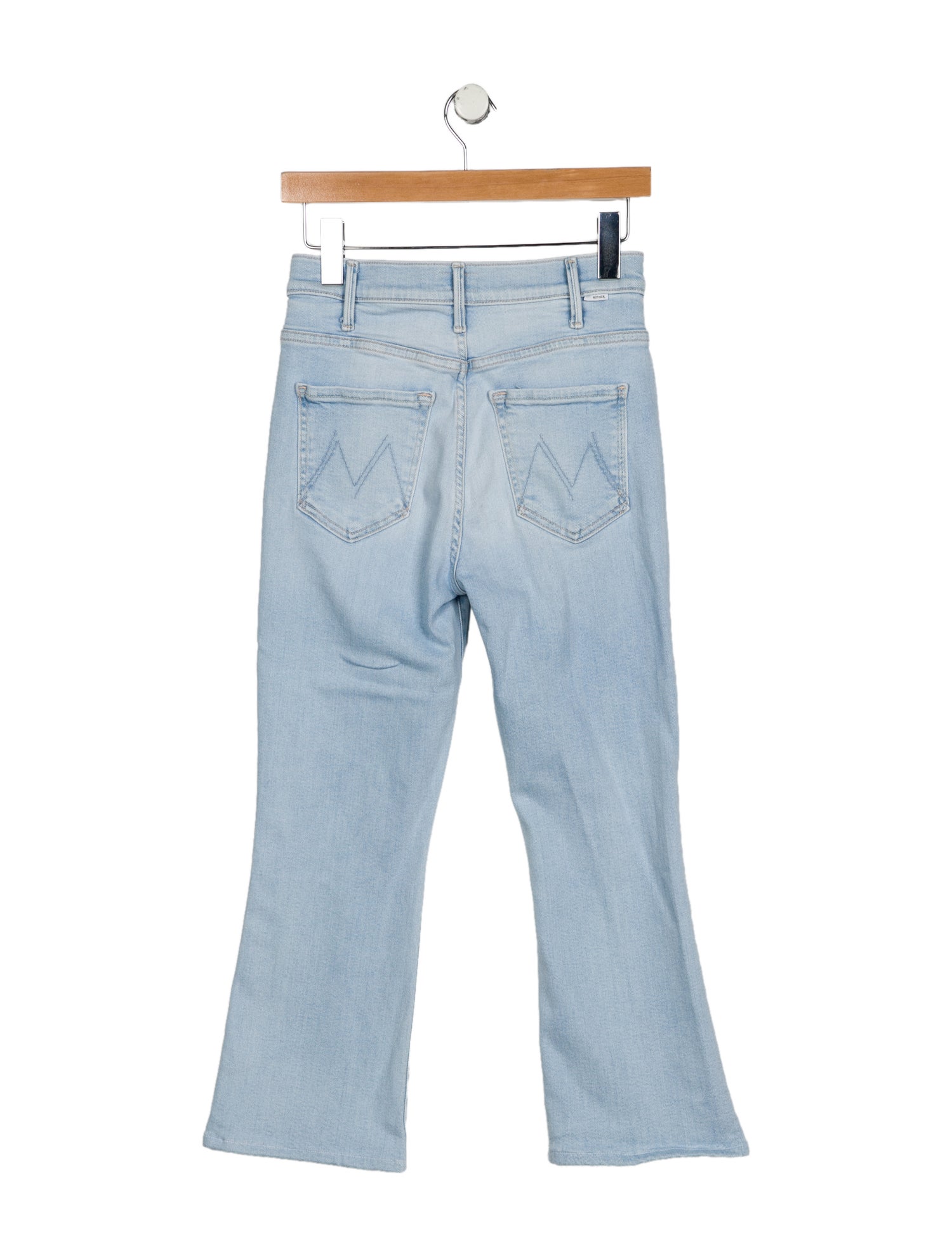 Mother Mid-Rise Straight Leg Jeans