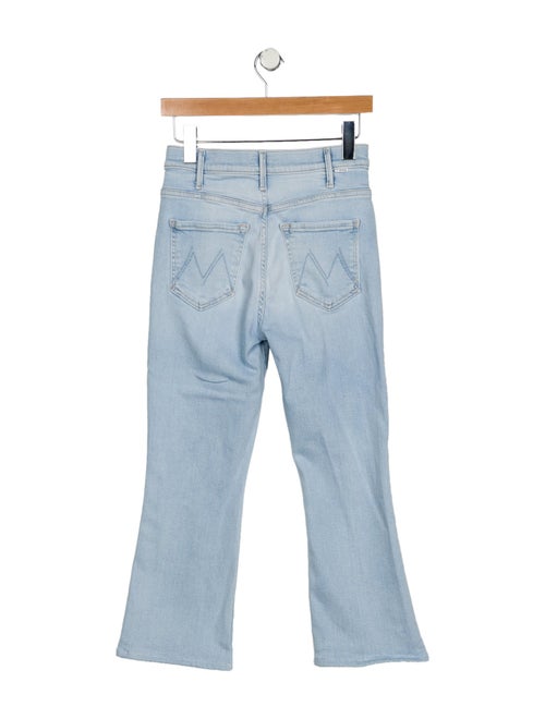 Mother Mid-Rise Straight Leg Jeans