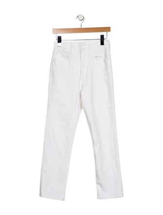 Mother High-Rise Straight Leg Jeans