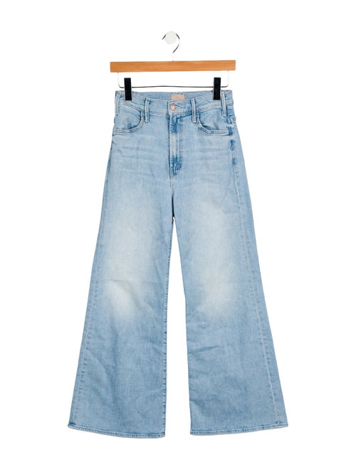 Mother High-Rise Wide Leg Jeans