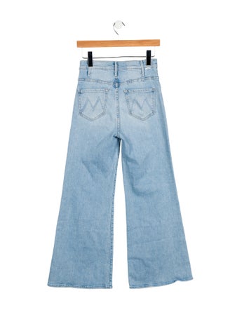 Mother High-Rise Wide Leg Jeans