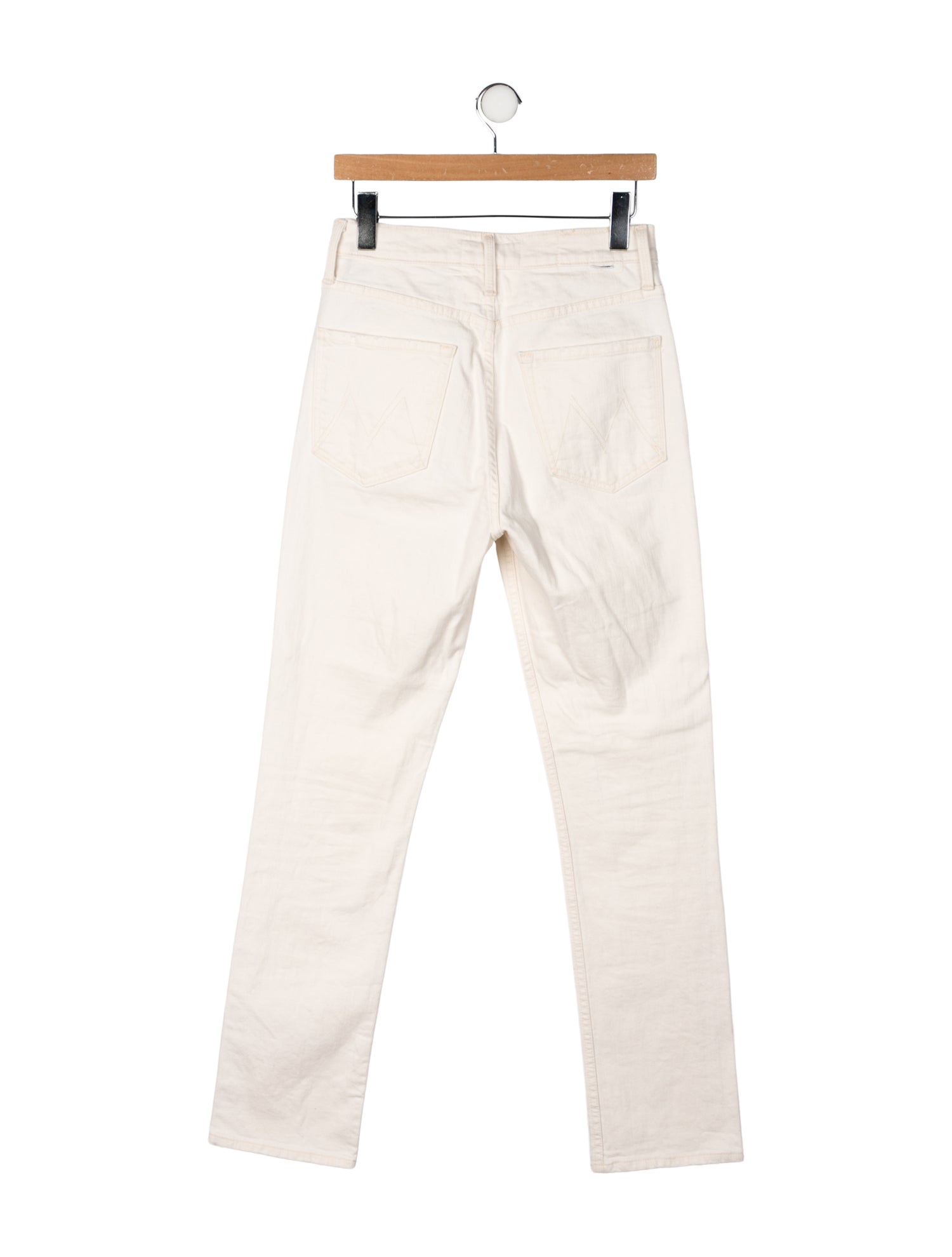 Mother High-Rise Straight Leg Jeans