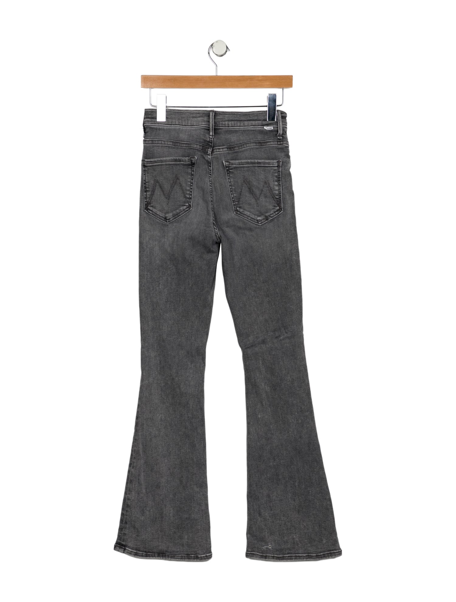 Mother Mid-Rise Wide Leg Jeans