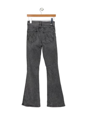 Mother Mid-Rise Wide Leg Jeans