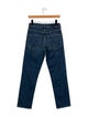 Mother Mid-Rise Straight Leg Jeans