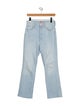 Mother High-Rise Straight Leg Jeans