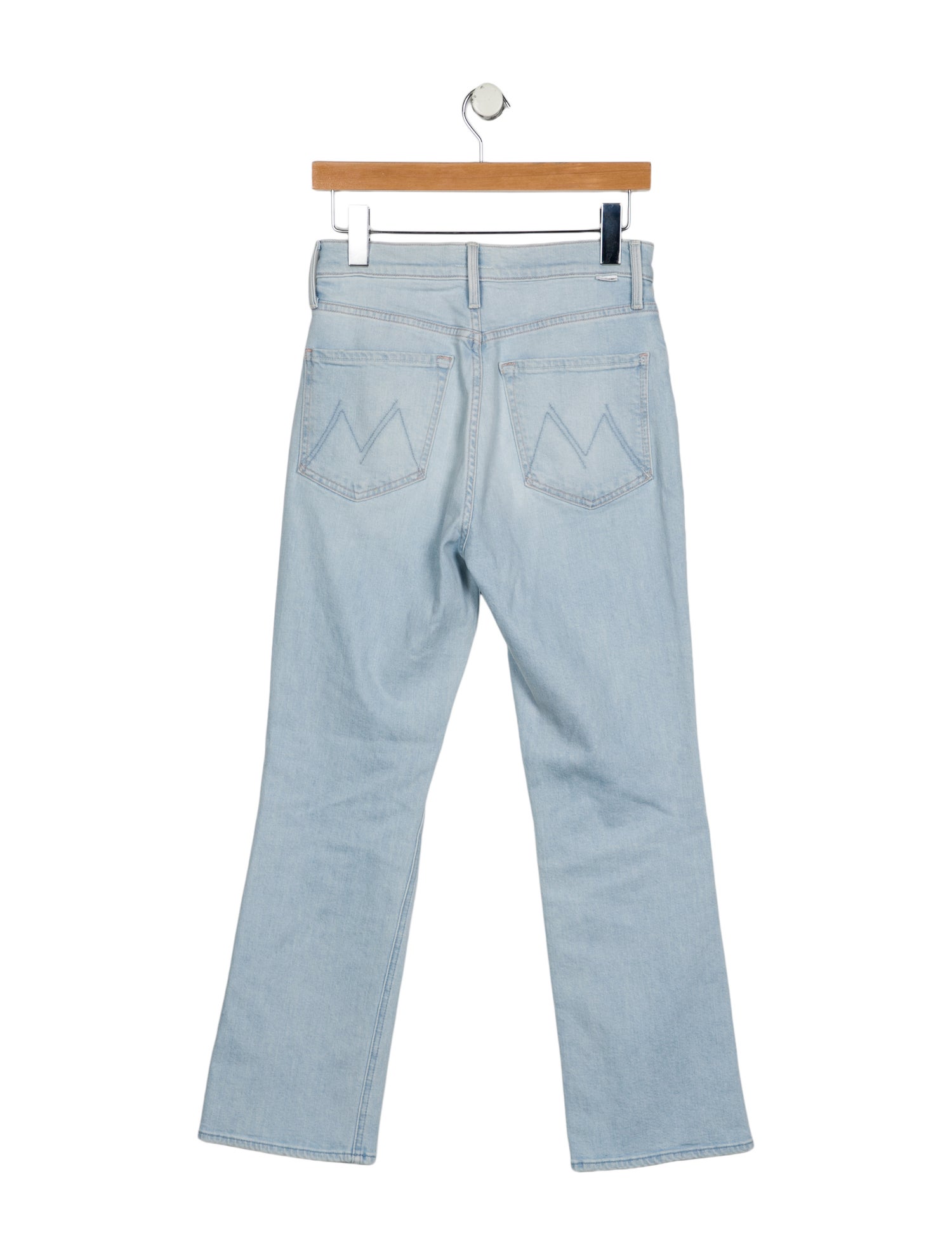Mother High-Rise Straight Leg Jeans