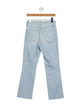 Mother High-Rise Straight Leg Jeans