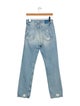 Mother High-Rise Straight Leg Jeans