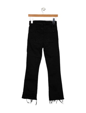 Mother High-Rise Straight Leg Jeans