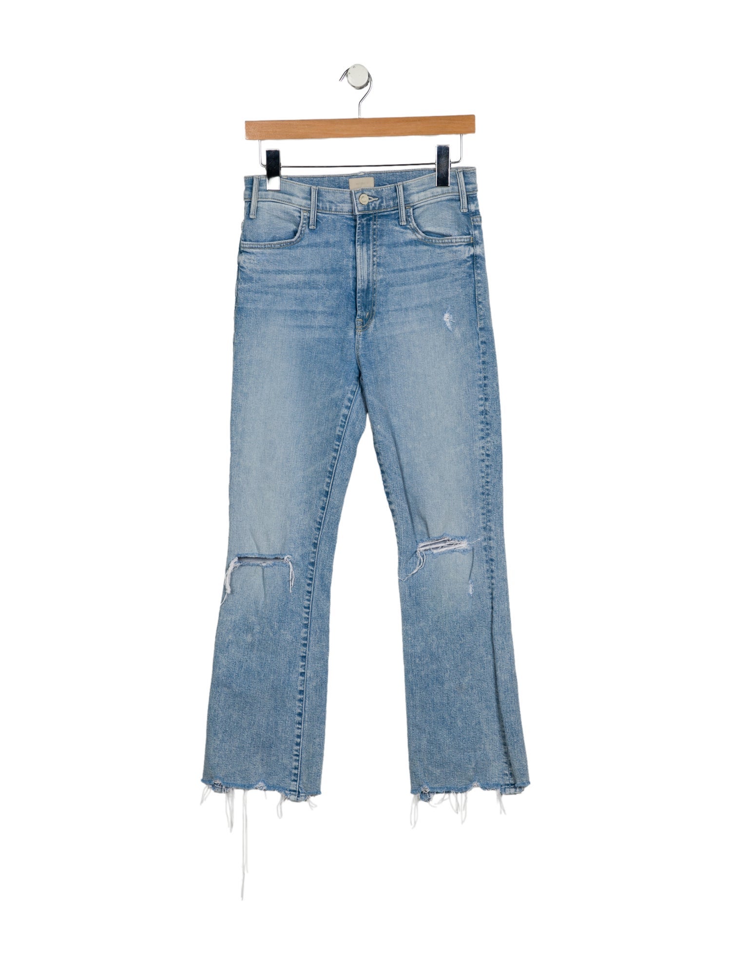 Mother High-Rise Wide Leg Jeans