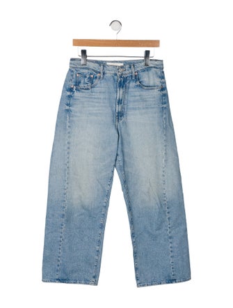 Mother High-Rise Wide Leg Jeans