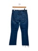 Mother Mid-Rise Straight Leg Jeans