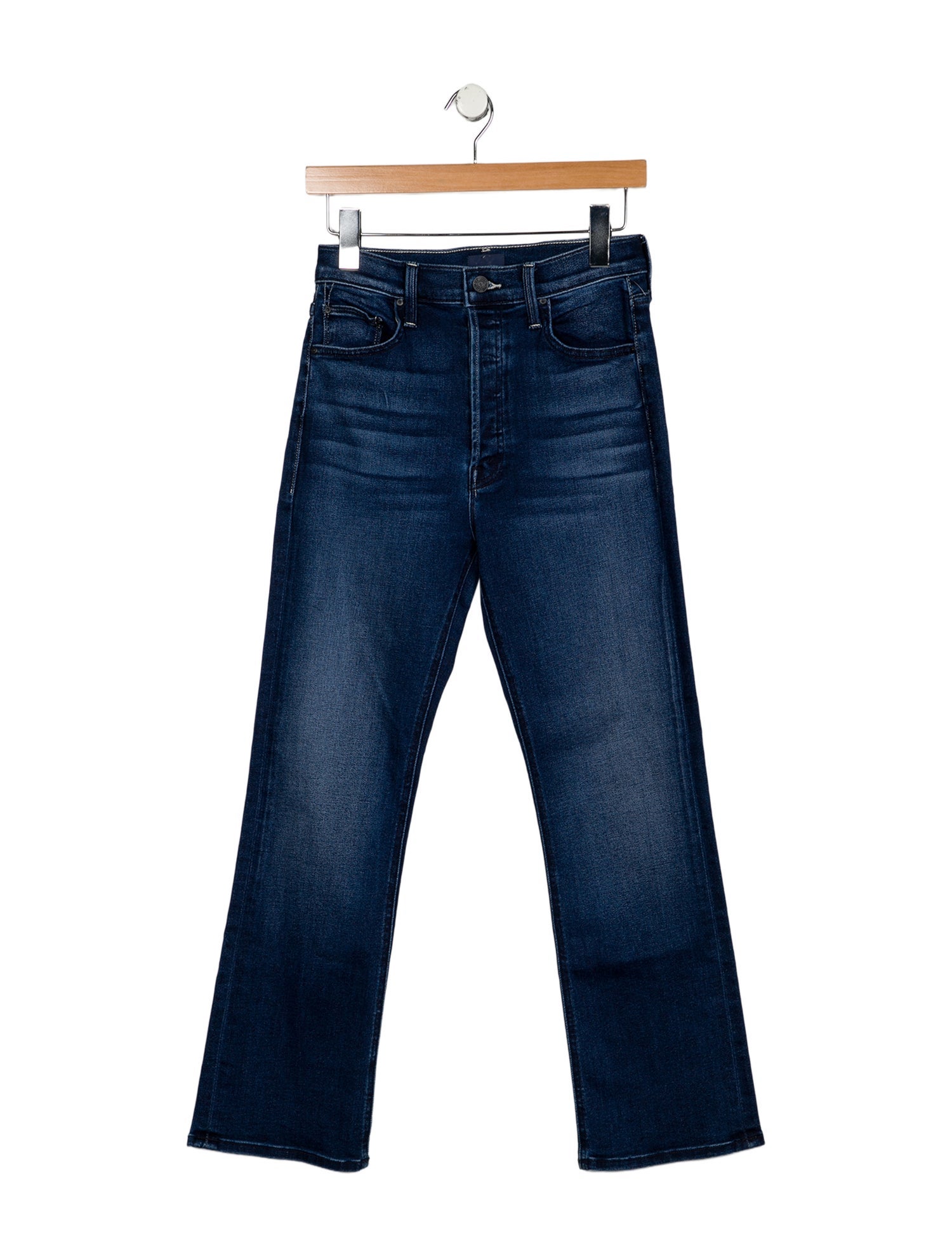 Mother High-Rise Straight Leg Jeans
