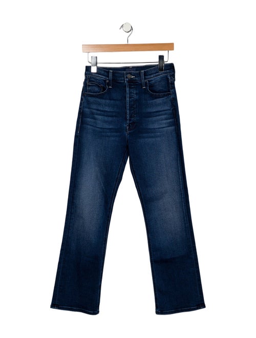 Mother High-Rise Straight Leg Jeans