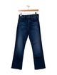 Mother High-Rise Straight Leg Jeans