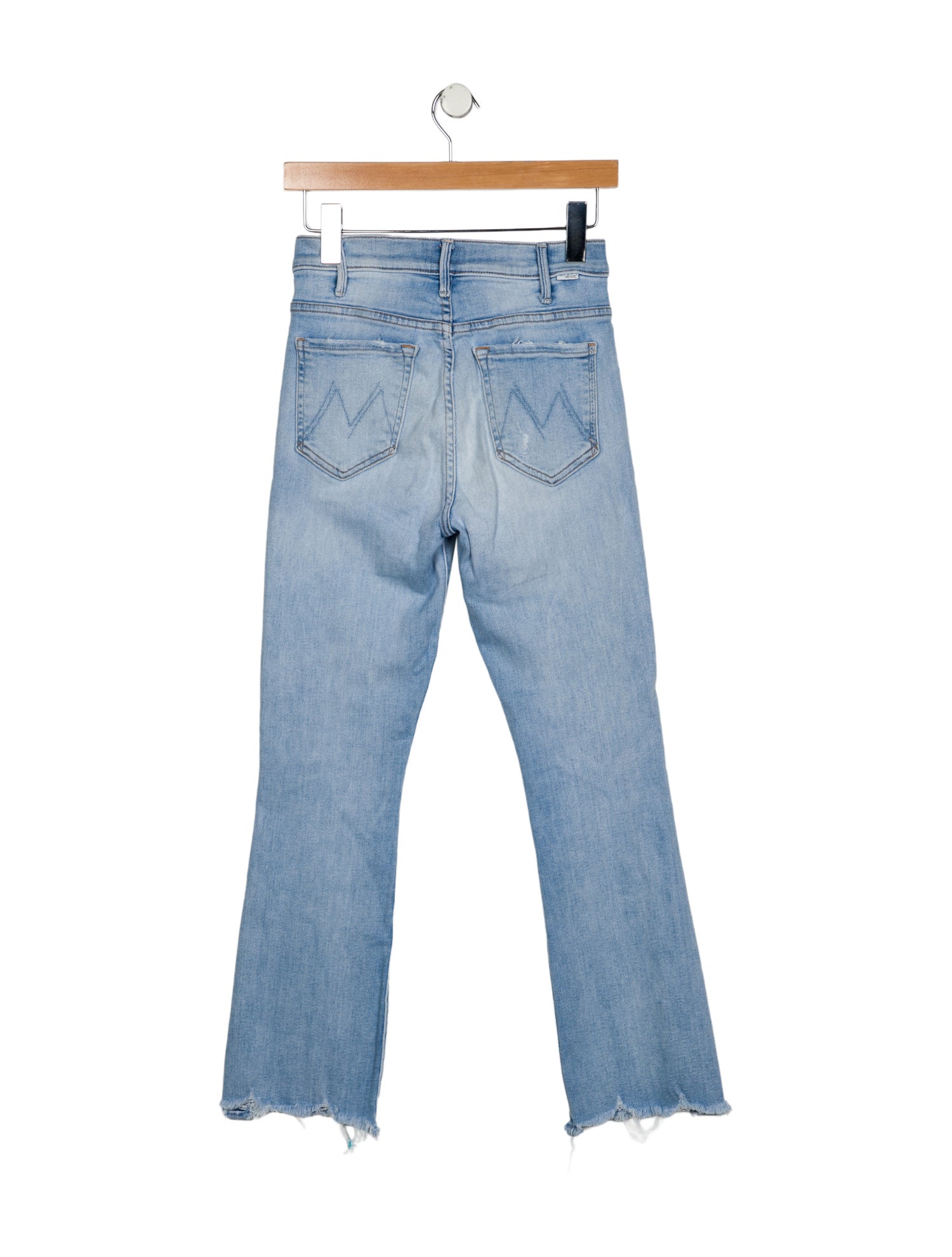 Mother Mid-Rise Straight Leg Jeans