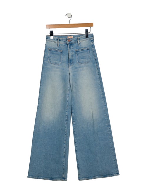 Mother High-Rise Wide Leg Jeans