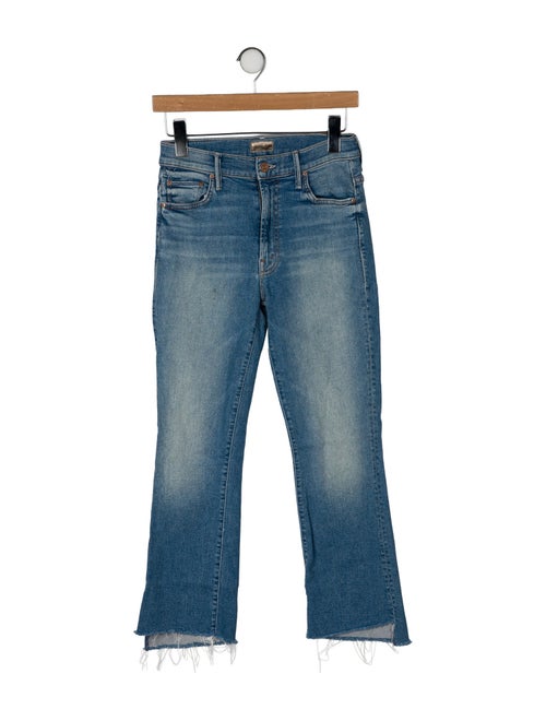 Mother Mid-Rise Straight Leg Jeans