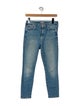 Mother Mid-Rise Skinny Leg Jeans
