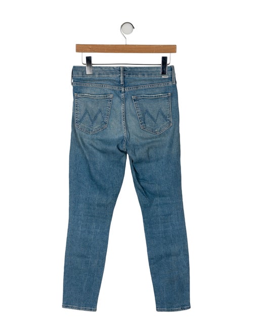 Mother Mid-Rise Skinny Leg Jeans